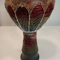 Darbuka artigianale in terracotta
