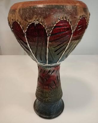 Darbuka artigianale in terracotta