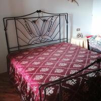 letto vintage ferro + materasso!