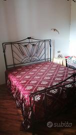 letto vintage ferro + materasso!