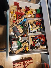 Linea treni di legno