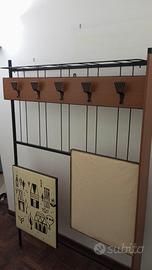 appendiabiti etnico in legno 