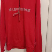 felpa garzata Supreme Tg S 