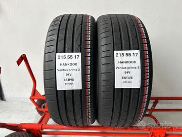 2 gomme 215 55 17 HANKOOK