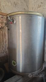 serbatoio uso alimentare acciaio inox 