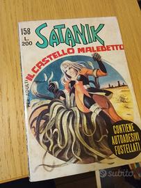 satanik con adesivi nr 158 