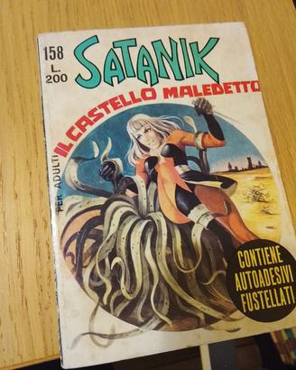 satanik con adesivi nr 158 