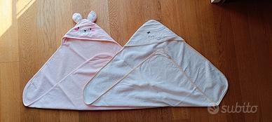 Asciugamani bagnetto neonato 