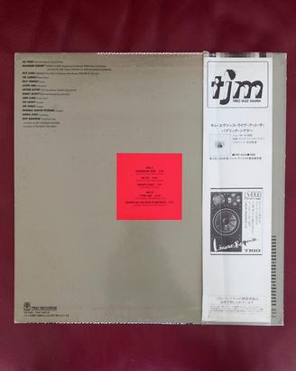 Gil Evans-Live a New York (1980)-Japan Vinyl OBI