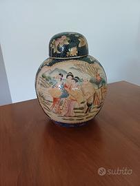 Vaso porcellana orientale satsuma 
