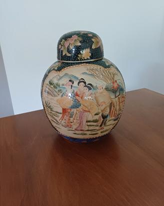 Vaso porcellana orientale satsuma 