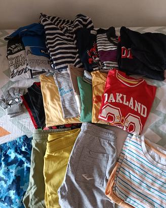 abbigliamento bimbo 6-9 anni 