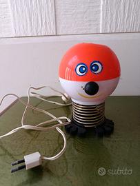 lampada a molla Pop art anni 70 