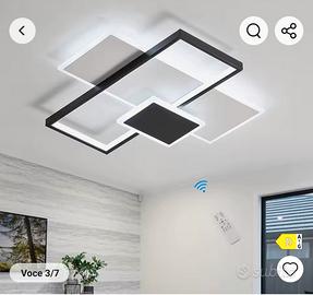 plafoniera soffitto moderna LED