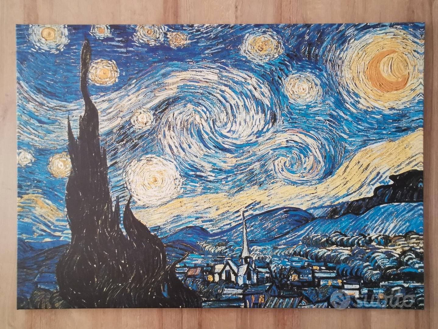 Stampa su tela La Notte Stellata Vincent Van Gogh - Arredamento e  Casalinghi In vendita a Torino