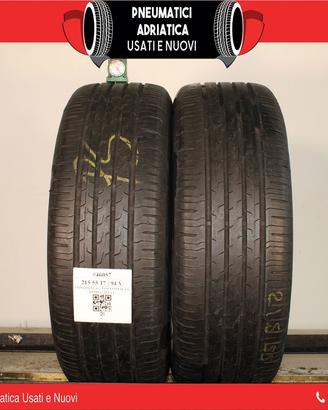 2 Gomme 215 55 R 17 Continental al 72% SPED GRATIS