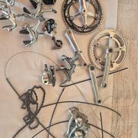 lotto componenti shimano per bici da corsa vintage