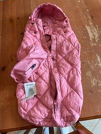 Set neonato: fascia + scalda biberon + sacco