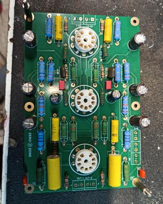 Scheda audio pre phono valvolare Hi-Fi ZEROZONE