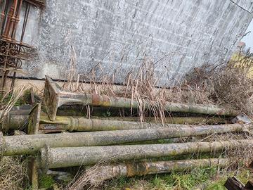 piantane in ghisa antiche 