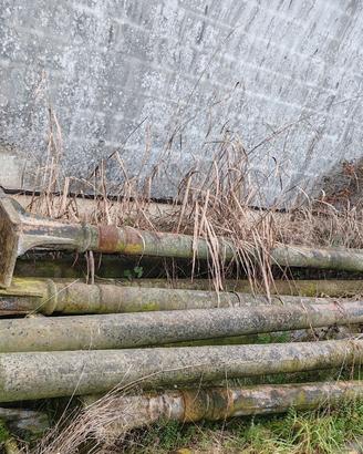 piantane in ghisa antiche 