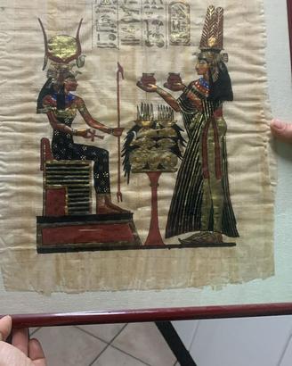 Quadro PERGAMENA EGIZIANA