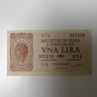 Banconota una lira