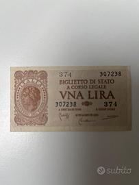 Banconota una lira