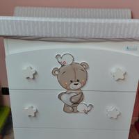 Cassettiera Linea Azzurra 