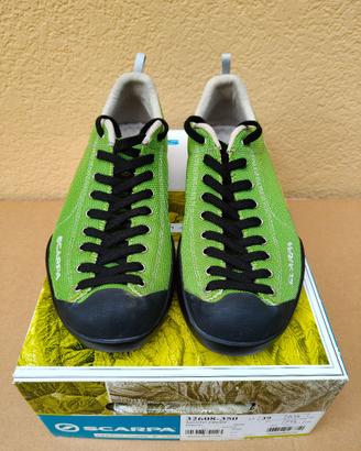 SCARPE MOJITO FRESH BY SCARPA N. 39 COLORE VERDE