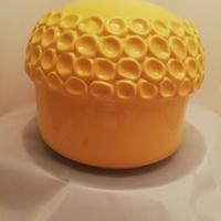 Vaso in ceramica vintage, produzione  il picchio