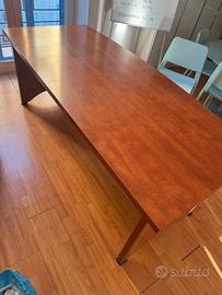 Scrivania da ufficio moderna in legno vero