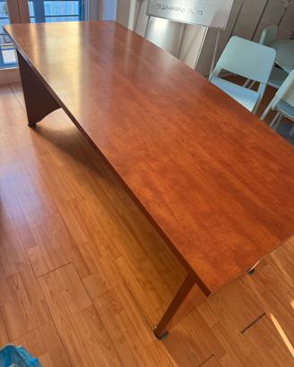 Scrivania da ufficio moderna in legno vero