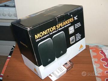 Behringer Monitor Speakers 1C-BK coppia black