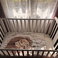 Lettino Italbaby e materasso Aerosleep