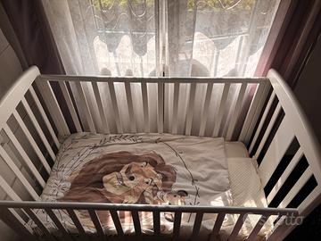 Lettino Italbaby e materasso Aerosleep