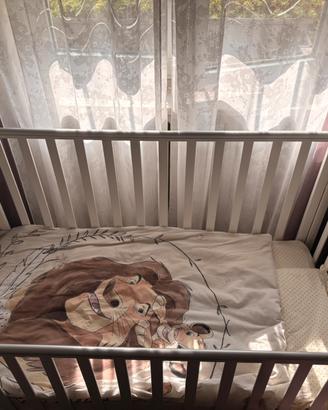 Lettino Italbaby e materasso Aerosleep