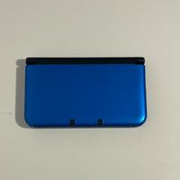 Nintendo 3DS XL blu + caricatore e custodia