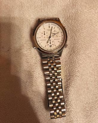 orologio cronografo vintage Citizen Quartz Calibro