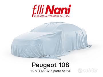Peugeot 108 1.0 VTi 68 CV 5 porte Active