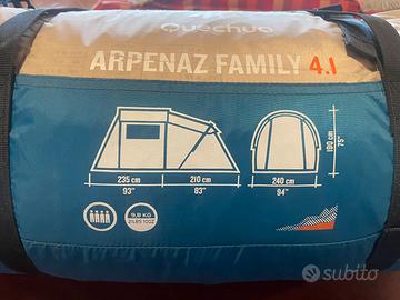 Tenda Arpenaz Family 4.1 con accessori