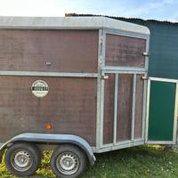 Trailer trasporto cavalli posti 2