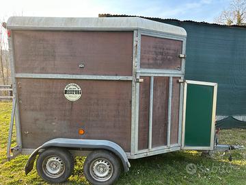 Trailer trasporto cavalli posti 2