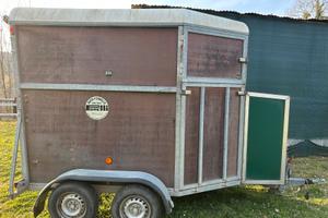 Trailer trasporto cavalli posti 2