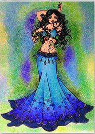 Ballerina danza del ventre Toscana