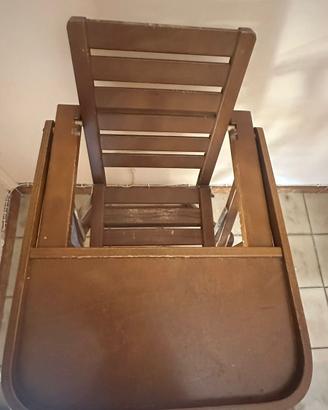 Seggiolone vintage