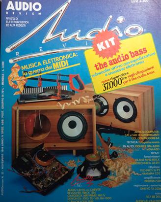 rivista AUDIO REVIEW n° 33 del 1984