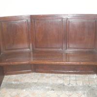 Panca angolata fine 500 noce