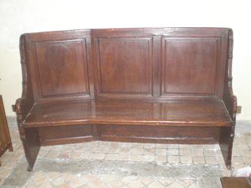 Panca angolata fine 500 noce