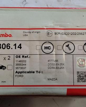 BREMBO DISCHI FRENI   09.7806.14